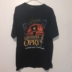 Vintage Grand Ole Opry T-Shirt Country Music Artists Shirt Nashville Medium Y2K